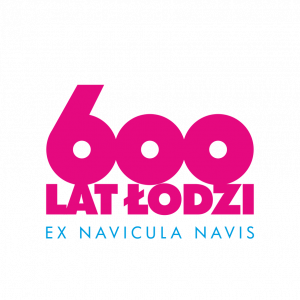 600 lat Łodzi logo