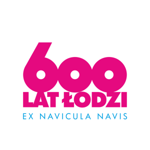 600 lat Łodzi logo