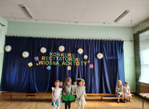Konkurs recytatorski "Wiosna, ach to Ty"