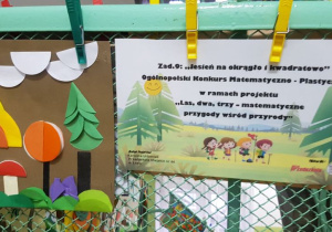 Konkurs w ramach projektu Las, dwa, trzy - matematyczne przygody wśród przyrody