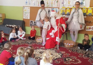 Św. Mikołaj w przedszkolu