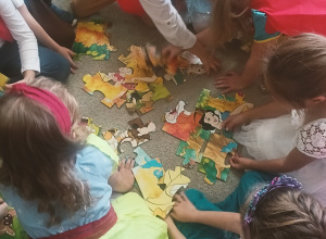 Dzień Bajek w grupie Bystrzaków