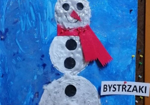 Bałwanek grupy Bystrzaki.