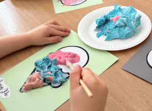 Puffy paint - metoda rosnących farb