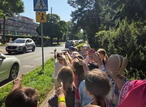 Grupa „Kotki” szuka znaków drogowych