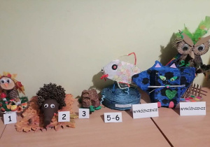 Zwycięskie prace dzieci 5-6 letnich.